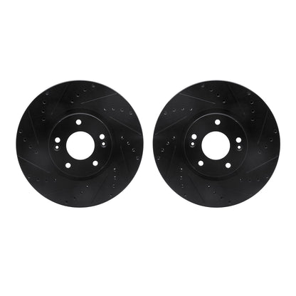 Dynamic Friction Company Disc Brake Rotor Set 8002-03033