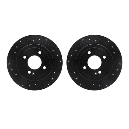 Dynamic Friction Company Disc Brake Rotor Set 8002-03036