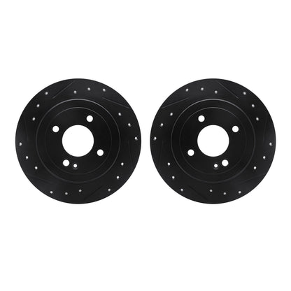 Dynamic Friction Company Disc Brake Rotor Set 8002-03036