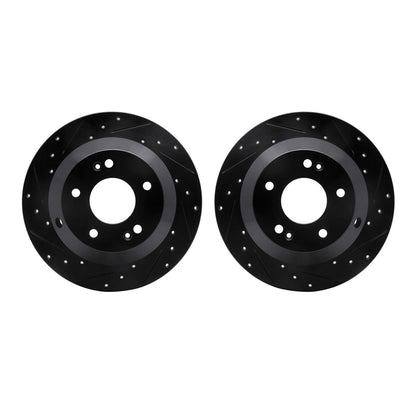 Dynamic Friction Company Disc Brake Rotor Set 8002-03054