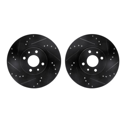 Dynamic Friction Company Disc Brake Rotor Set 8002-07002