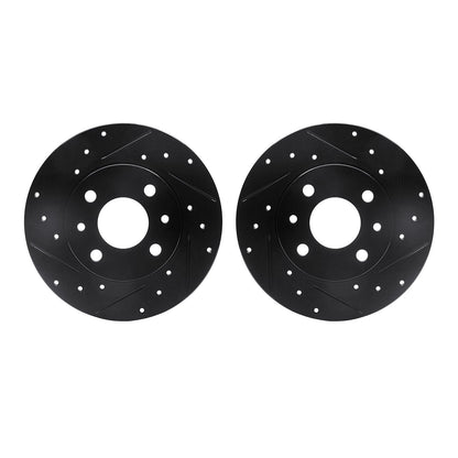 Dynamic Friction Company Disc Brake Rotor Set 8002-07004