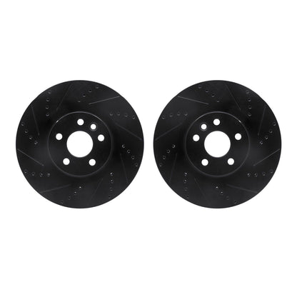Dynamic Friction Company Disc Brake Rotor Set 8002-11000