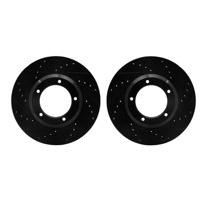 Dynamic Friction Company Disc Brake Rotor Set 8002-11002