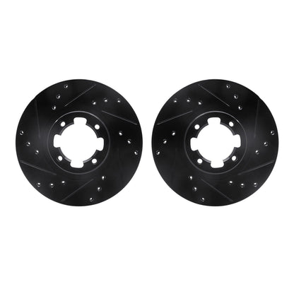 Dynamic Friction Company Disc Brake Rotor Set 8002-13010