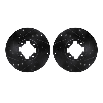 Dynamic Friction Company Disc Brake Rotor Set 8002-13010