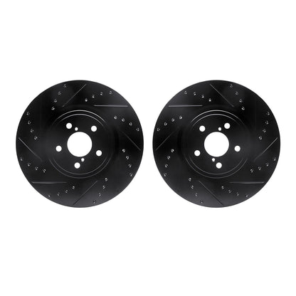 Dynamic Friction Company Disc Brake Rotor Set 8002-13011