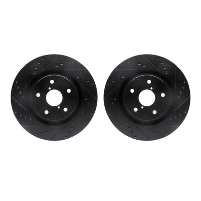 Dynamic Friction Company Disc Brake Rotor Set 8002-13013