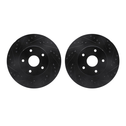 Dynamic Friction Company Disc Brake Rotor Set 8002-13022