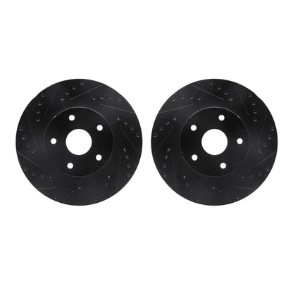 Dynamic Friction Company Disc Brake Rotor Set 8002-13022
