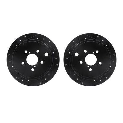 Dynamic Friction Company Disc Brake Rotor Set 8002-13030