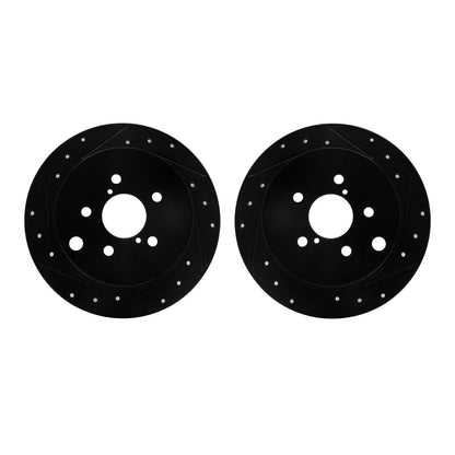 Dynamic Friction Company Disc Brake Rotor Set 8002-13032