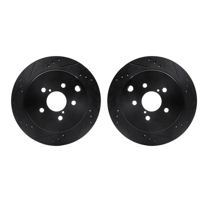 Dynamic Friction Company Disc Brake Rotor Set 8002-13034