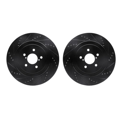 Dynamic Friction Company Disc Brake Rotor Set 8002-13037