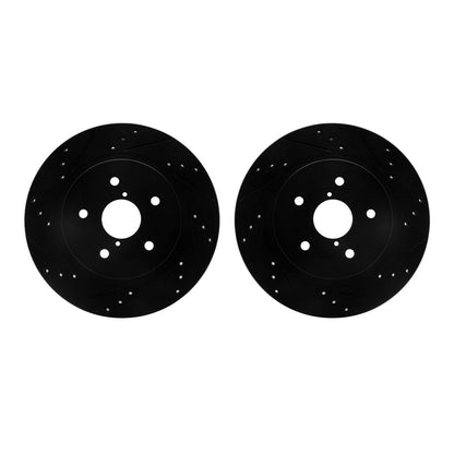Dynamic Friction Company Disc Brake Rotor Set 8002-13043