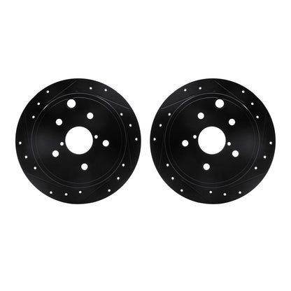Dynamic Friction Company Disc Brake Rotor Set 8002-13045