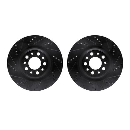 Dynamic Friction Company Disc Brake Rotor Set 8002-16008
