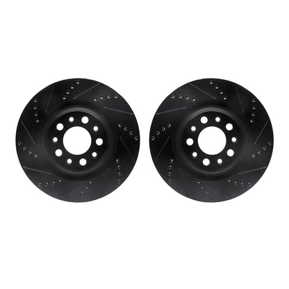 Dynamic Friction Company Disc Brake Rotor Set 8002-16008
