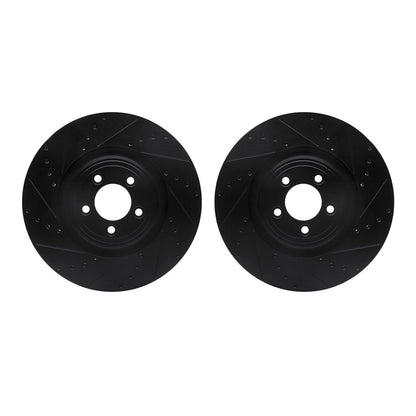 Dynamic Friction Company Disc Brake Rotor Set 8002-20005