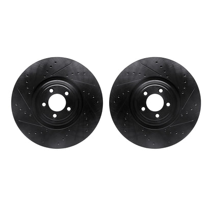 Dynamic Friction Company Disc Brake Rotor Set 8002-20006