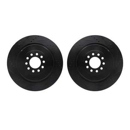 Dynamic Friction Company Disc Brake Rotor Set 8002-20008