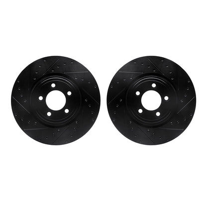Dynamic Friction Company Disc Brake Rotor Set 8002-20010