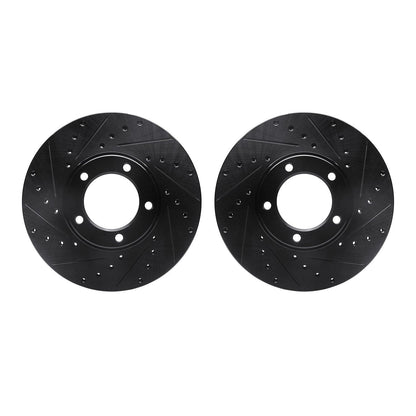 Dynamic Friction Company Disc Brake Rotor Set 8002-20011