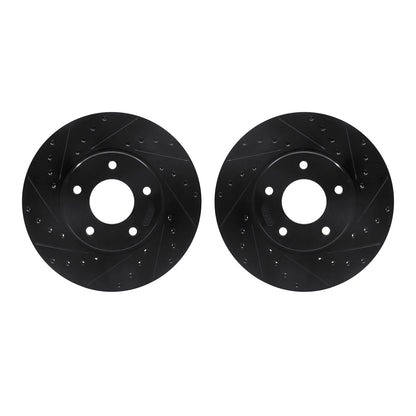 Dynamic Friction Company Disc Brake Rotor Set 8002-20014