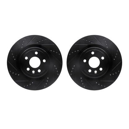 Dynamic Friction Company Disc Brake Rotor Set 8002-20025