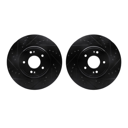 Dynamic Friction Company Disc Brake Rotor Set 8002-21002
