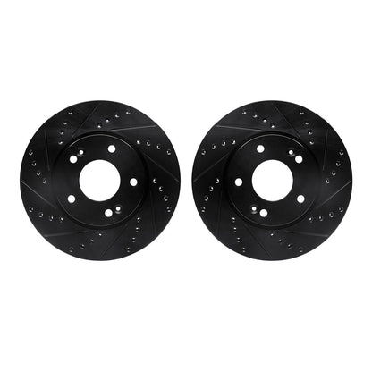 Dynamic Friction Company Disc Brake Rotor Set 8002-21008