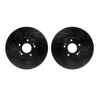 Dynamic Friction Company Disc Brake Rotor Set 8002-21013