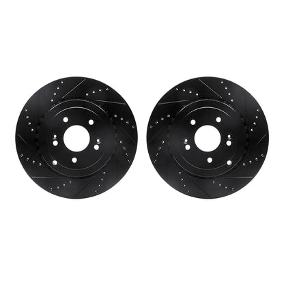 Dynamic Friction Company Disc Brake Rotor Set 8002-21025