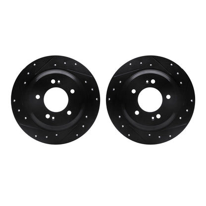 Dynamic Friction Company Disc Brake Rotor Set 8002-21027