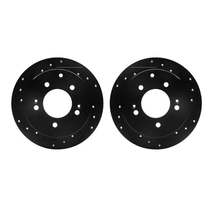 Dynamic Friction Company Disc Brake Rotor Set 8002-21035