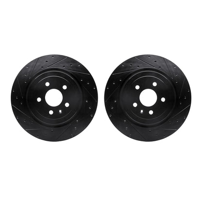 Dynamic Friction Company Disc Brake Rotor Set 8002-26003