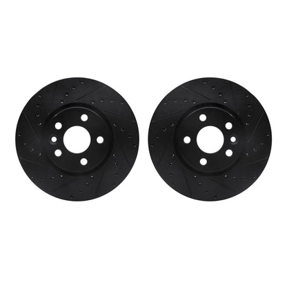 Dynamic Friction Company Disc Brake Rotor Set 8002-27001
