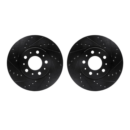 Dynamic Friction Company Disc Brake Rotor Set 8002-27016