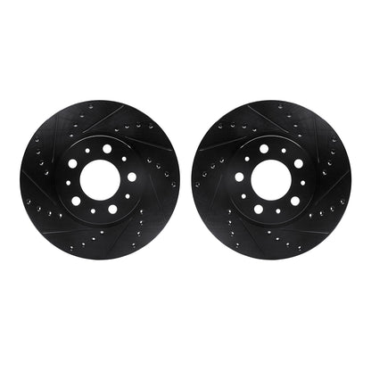 Dynamic Friction Company Disc Brake Rotor Set 8002-27016
