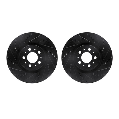 Dynamic Friction Company Disc Brake Rotor Set 8002-27021