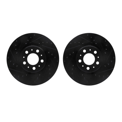 Dynamic Friction Company Disc Brake Rotor Set 8002-27022