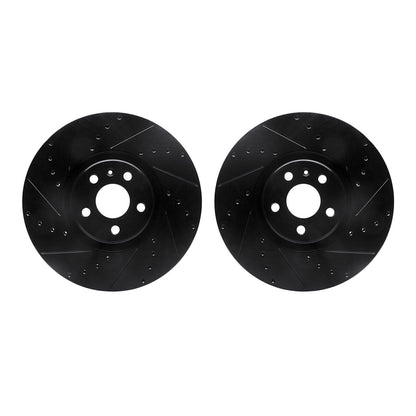 Dynamic Friction Company Disc Brake Rotor Set 8002-27025