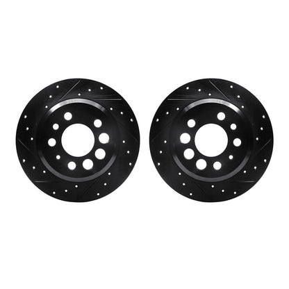 Dynamic Friction Company Disc Brake Rotor Set 8002-27033
