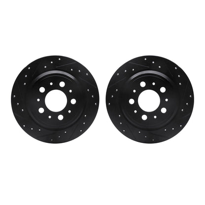 Dynamic Friction Company Disc Brake Rotor Set 8002-27039
