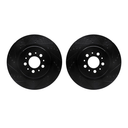 Dynamic Friction Company Disc Brake Rotor Set 8002-27040