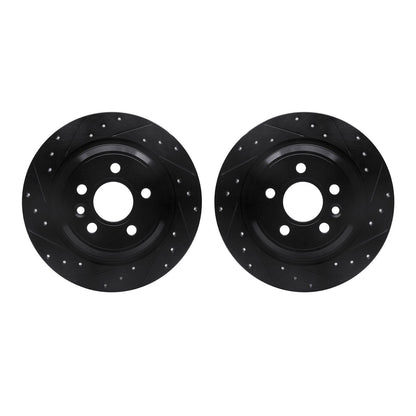 Dynamic Friction Company Disc Brake Rotor Set 8002-27042