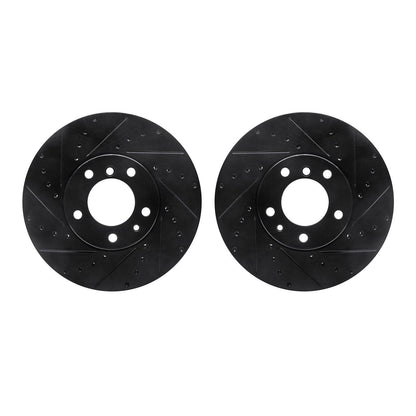Dynamic Friction Company Disc Brake Rotor Set 8002-31038
