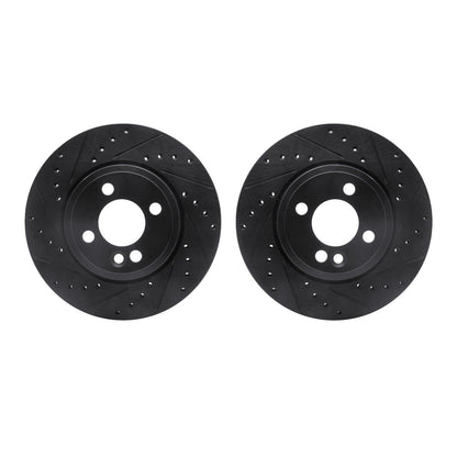 Dynamic Friction Company Disc Brake Rotor Set 8002-32002