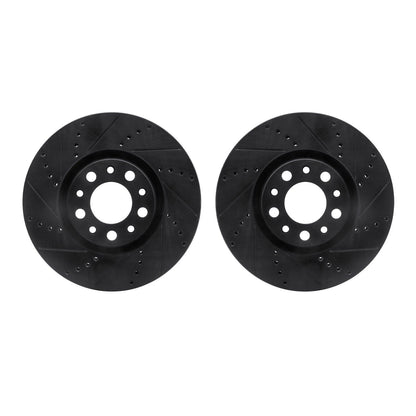 Dynamic Friction Company Disc Brake Rotor Set 8002-39001