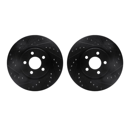 Dynamic Friction Company Disc Brake Rotor Set 8002-39016